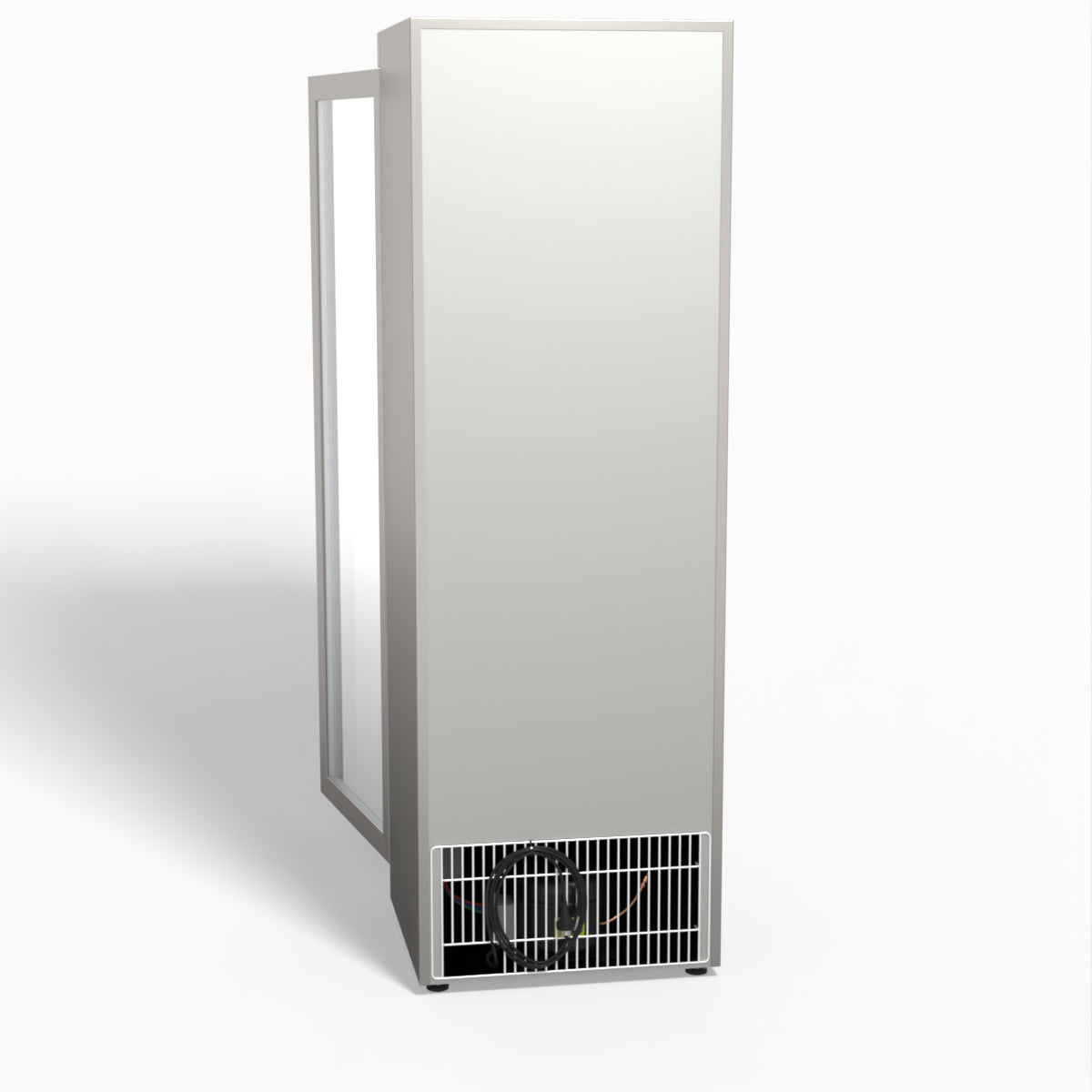 FED-X Thermaster Stainless Steel Upright Static Display Fridge XR400SG