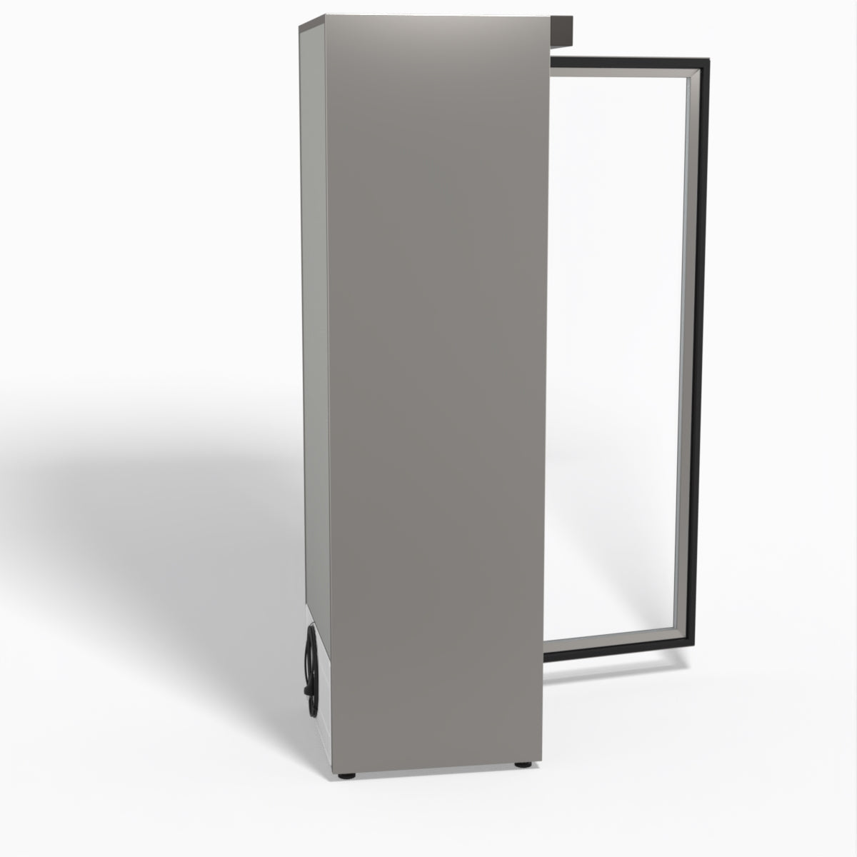 FED-X Thermaster Stainless Steel Upright Static Display Fridge XR400SG