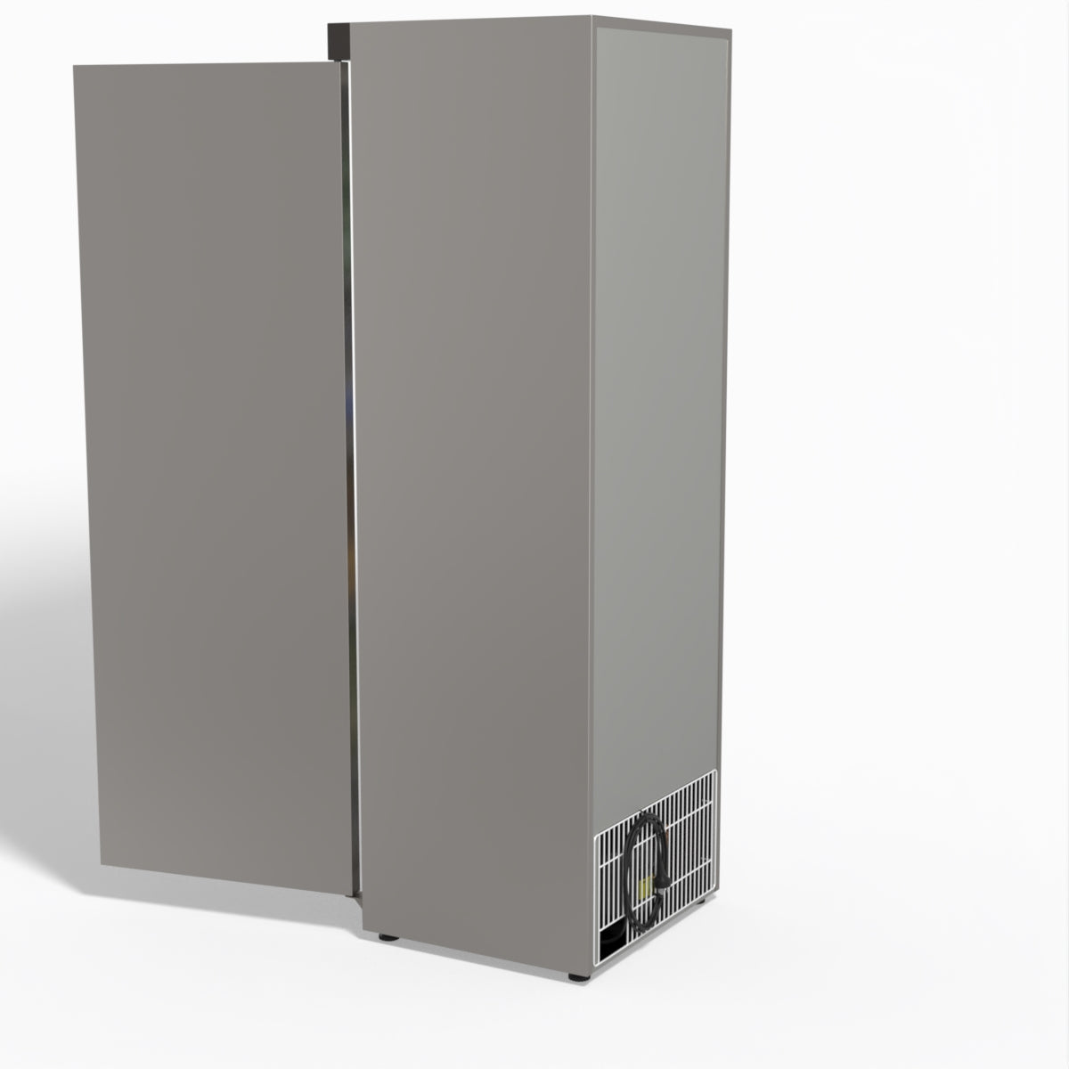 FED-X Stainless Steel Upright Static Fridge XR400SS