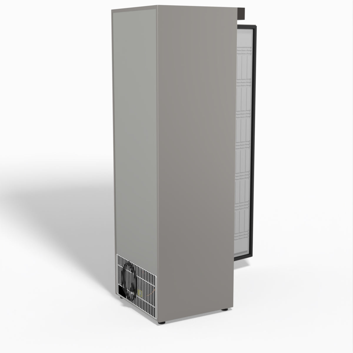 FED-X Stainless Steel Upright Static Fridge XR400SS