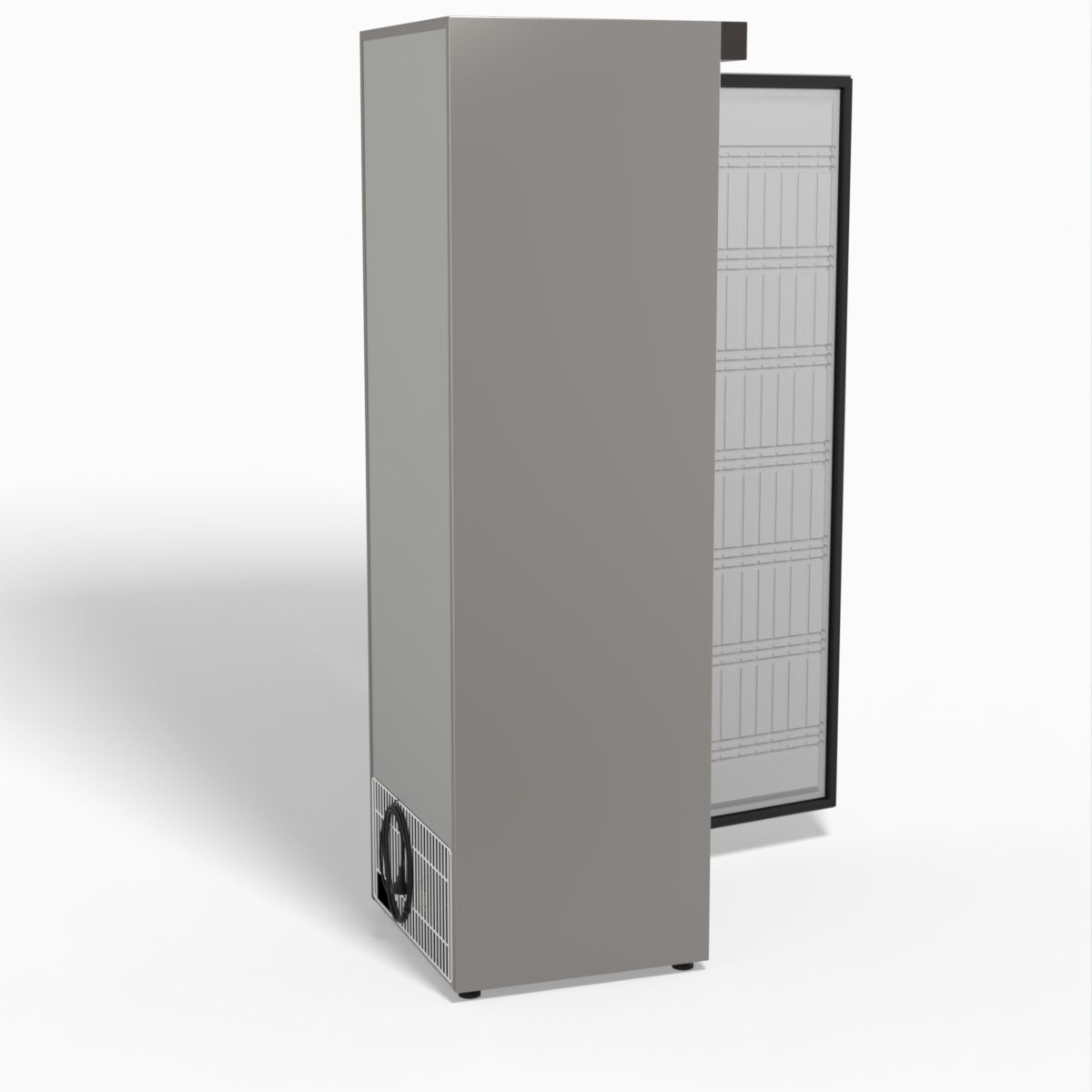 FED-X Stainless Steel Upright Static Fridge XR400SS