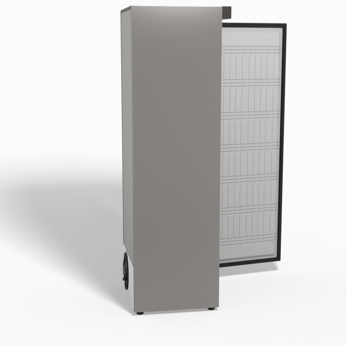 FED-X Stainless Steel Upright Static Fridge XR400SS