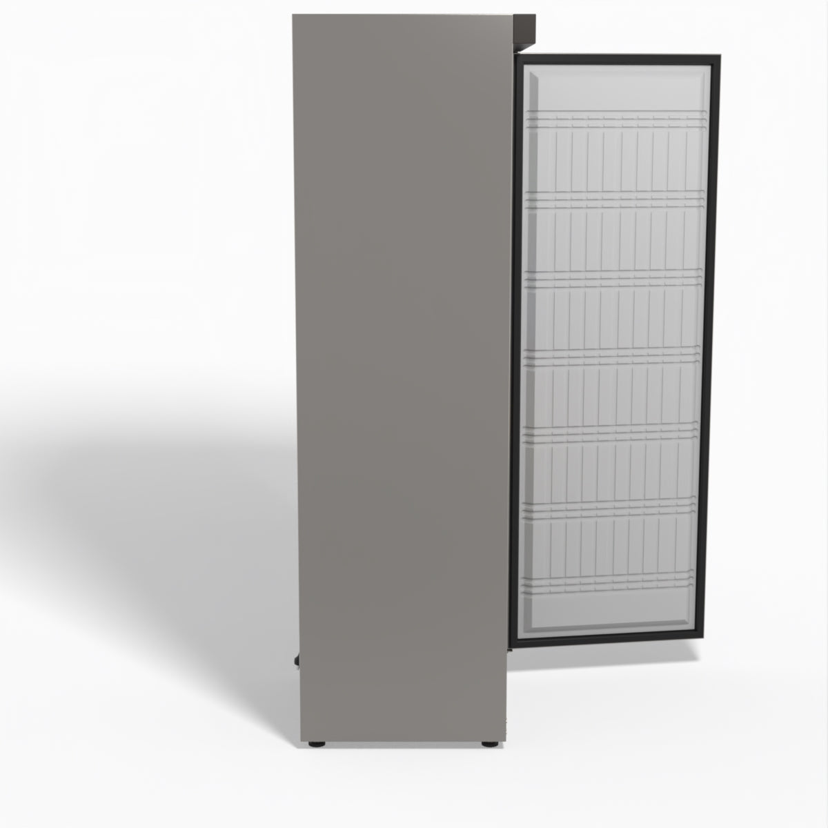 FED-X Stainless Steel Upright Static Fridge XR400SS