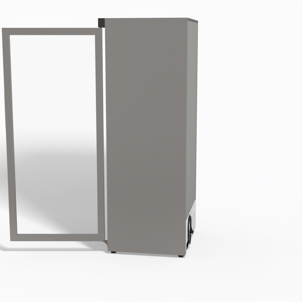 FED-X Thermaster Stainless Steel Upright Static Display Fridge XR600SG