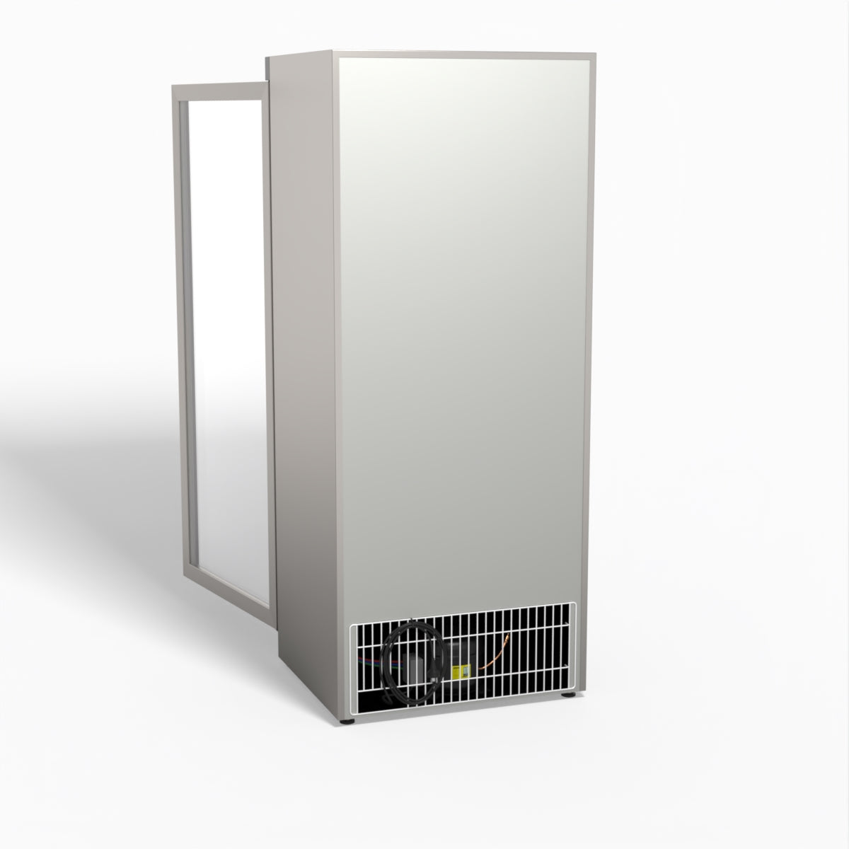 FED-X Thermaster Stainless Steel Upright Static Display Fridge XR600SG