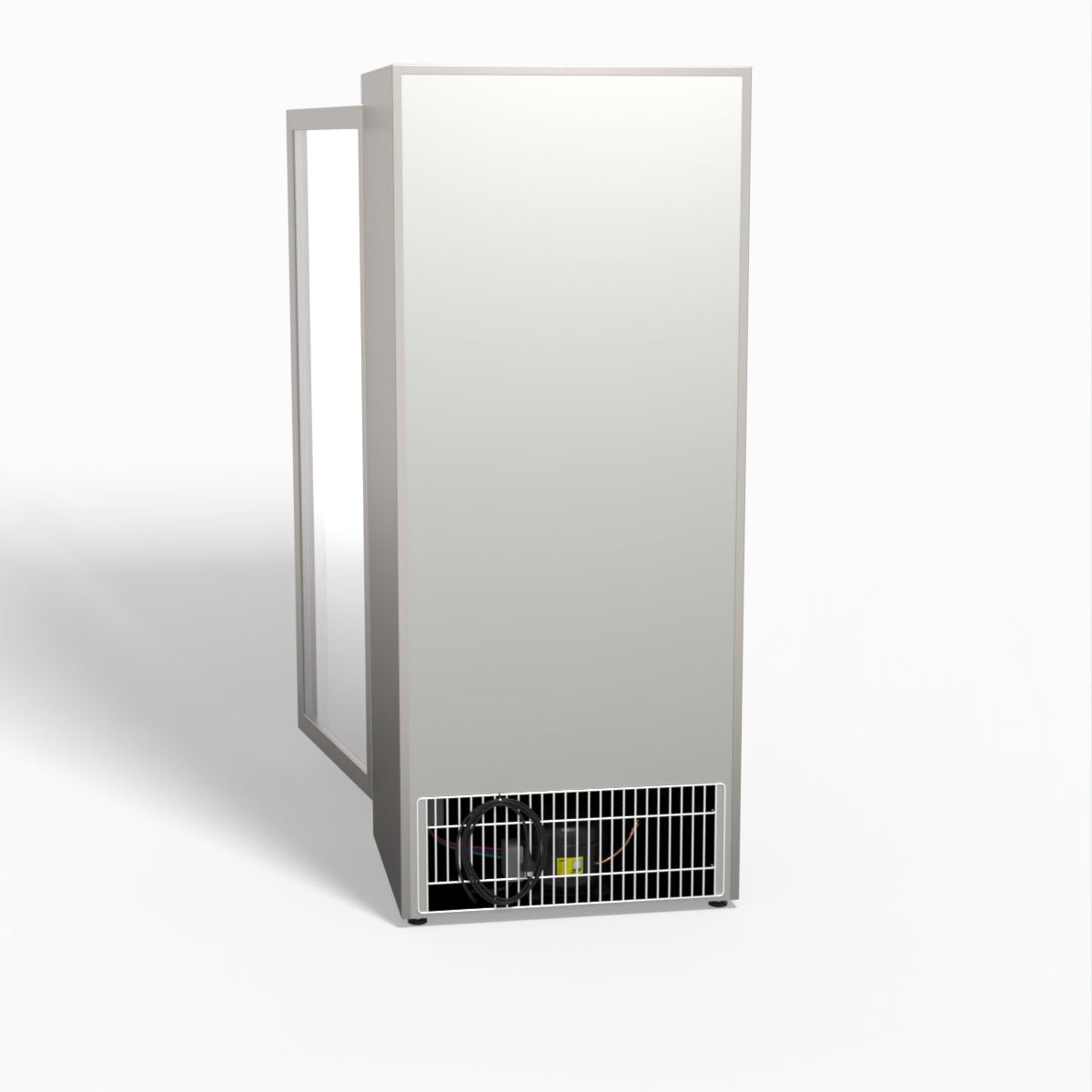 FED-X Thermaster Stainless Steel Upright Static Display Fridge XR600SG