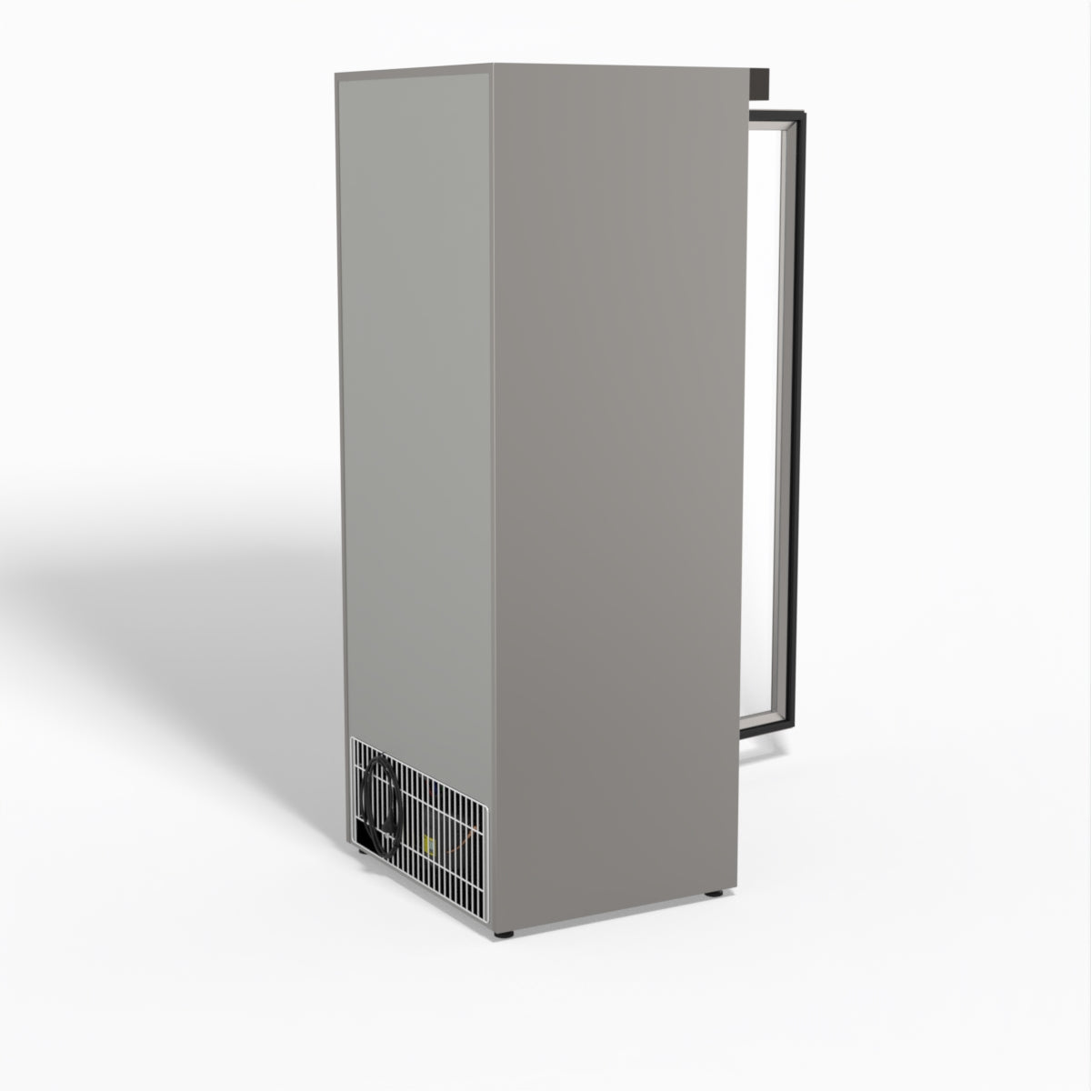 FED-X Thermaster Stainless Steel Upright Static Display Fridge XR600SG