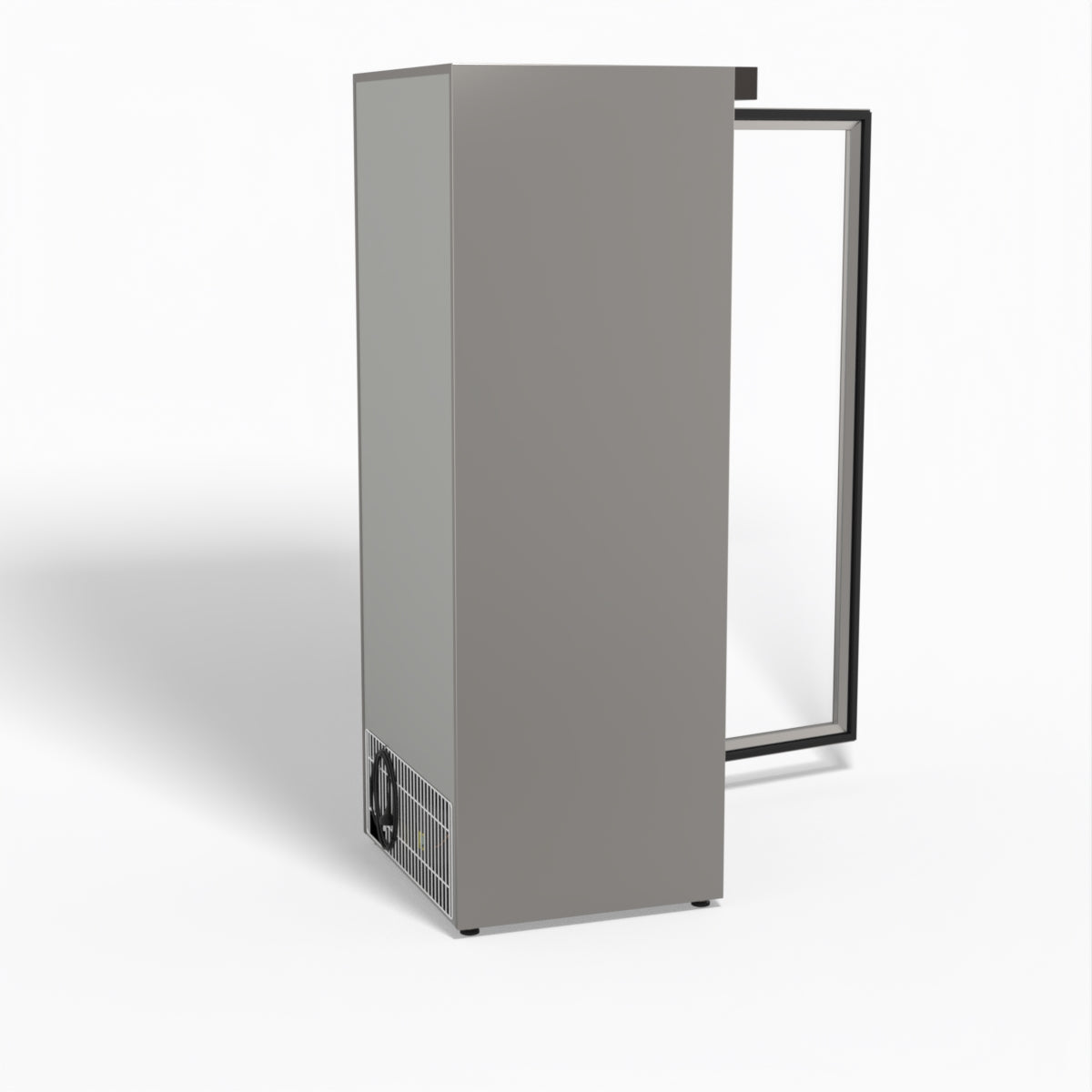FED-X Thermaster Stainless Steel Upright Static Display Fridge XR600SG