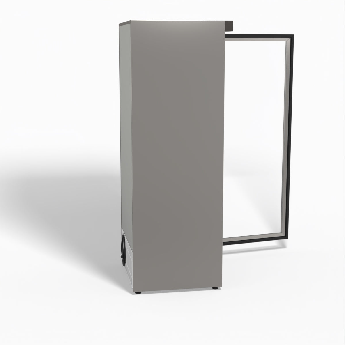 FED-X Thermaster Stainless Steel Upright Static Display Fridge XR600SG