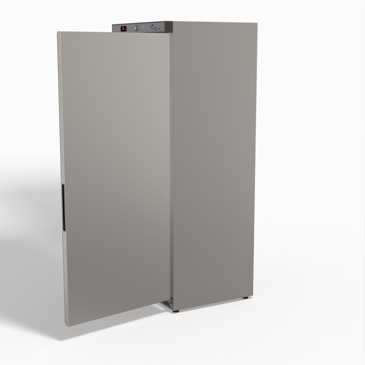 FED-X Stainless Steel Upright Static Fridge XR600SS