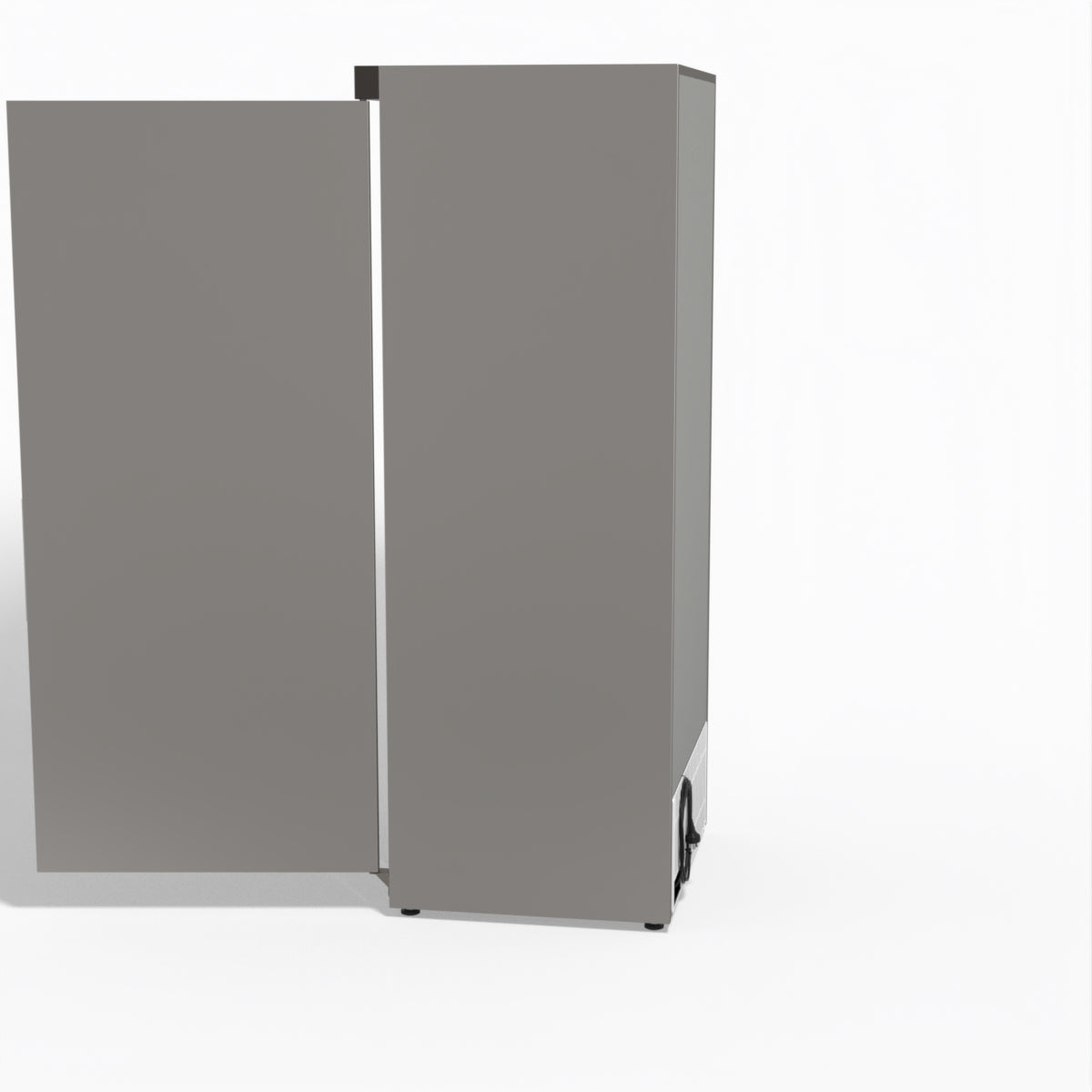 FED-X Stainless Steel Upright Static Fridge XR600SS