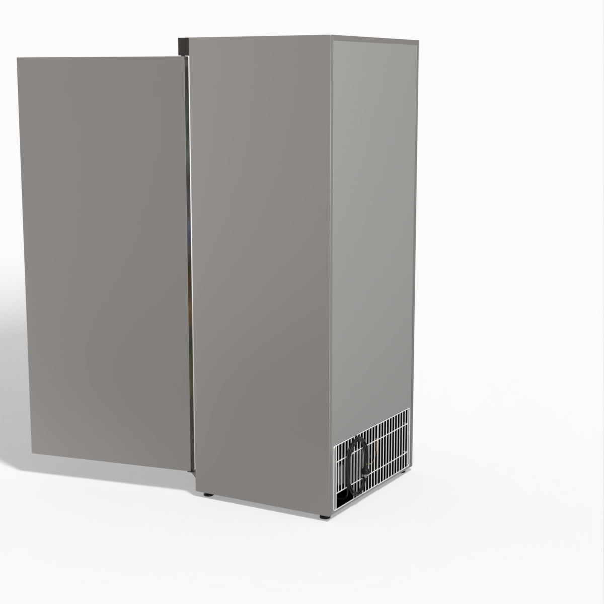 FED-X Stainless Steel Upright Static Fridge XR600SS