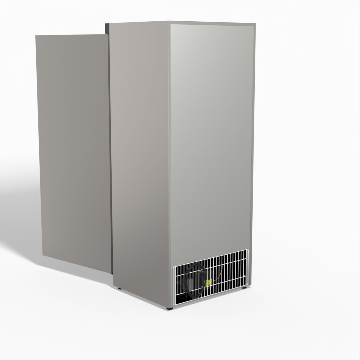 FED-X Stainless Steel Upright Static Fridge XR600SS