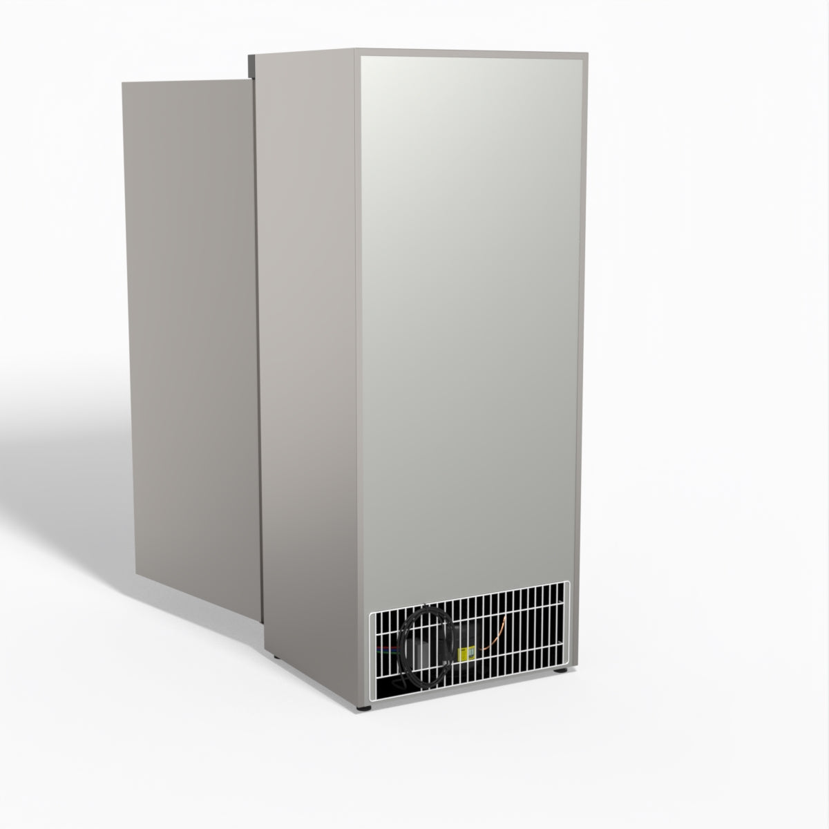 FED-X Stainless Steel Upright Static Fridge XR600SS