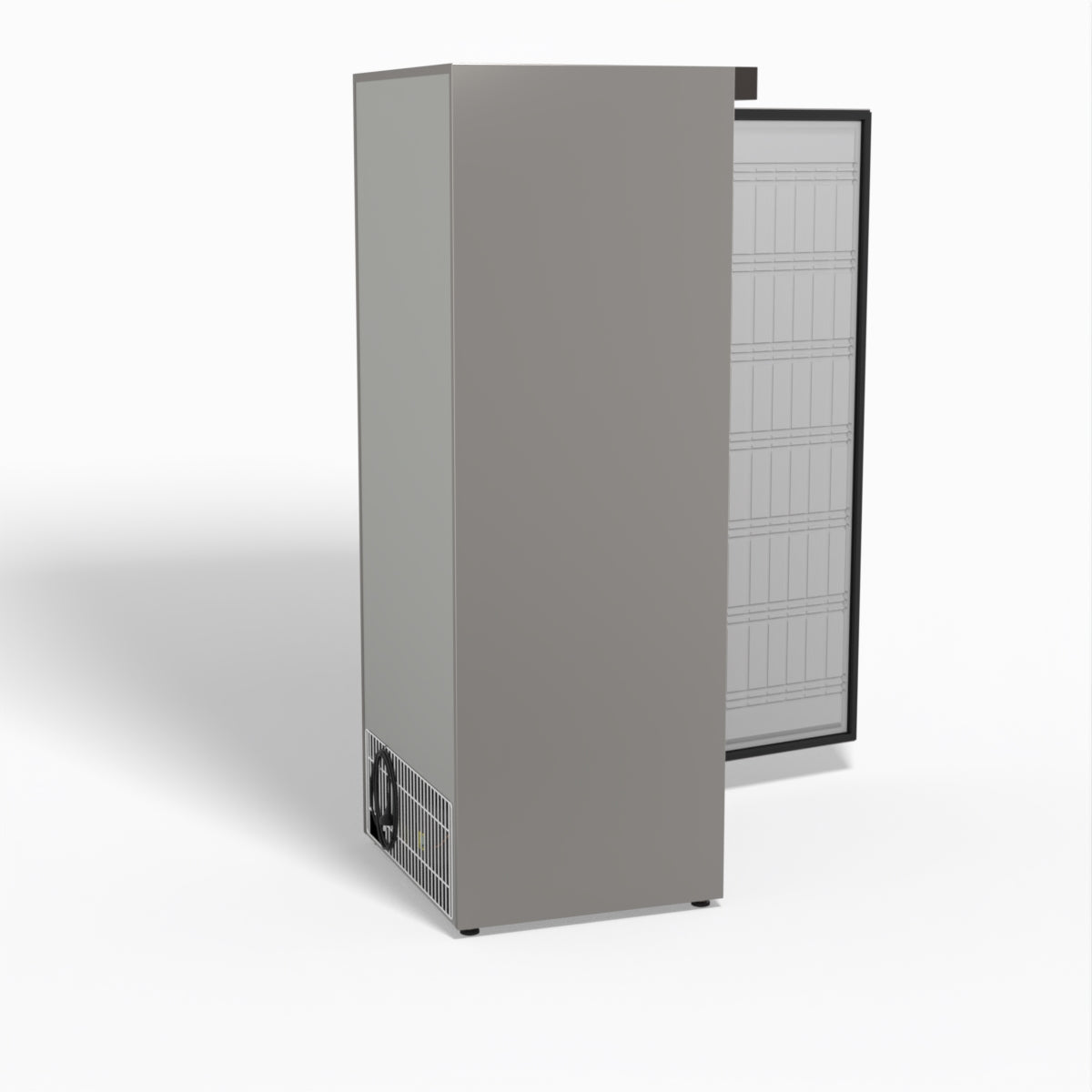 FED-X Stainless Steel Upright Static Fridge XR600SS
