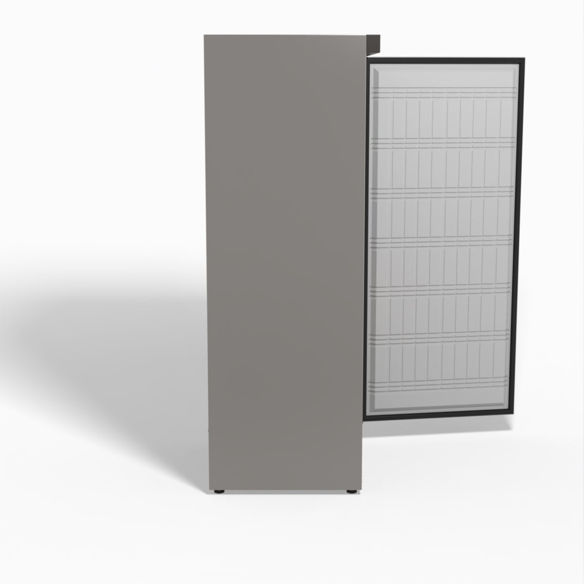 FED-X Stainless Steel Upright Static Fridge XR600SS