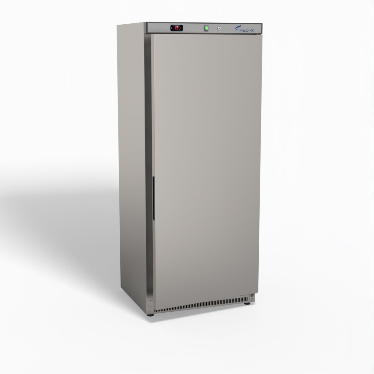 FED-X Stainless Steel Upright Static Fridge XR600SS