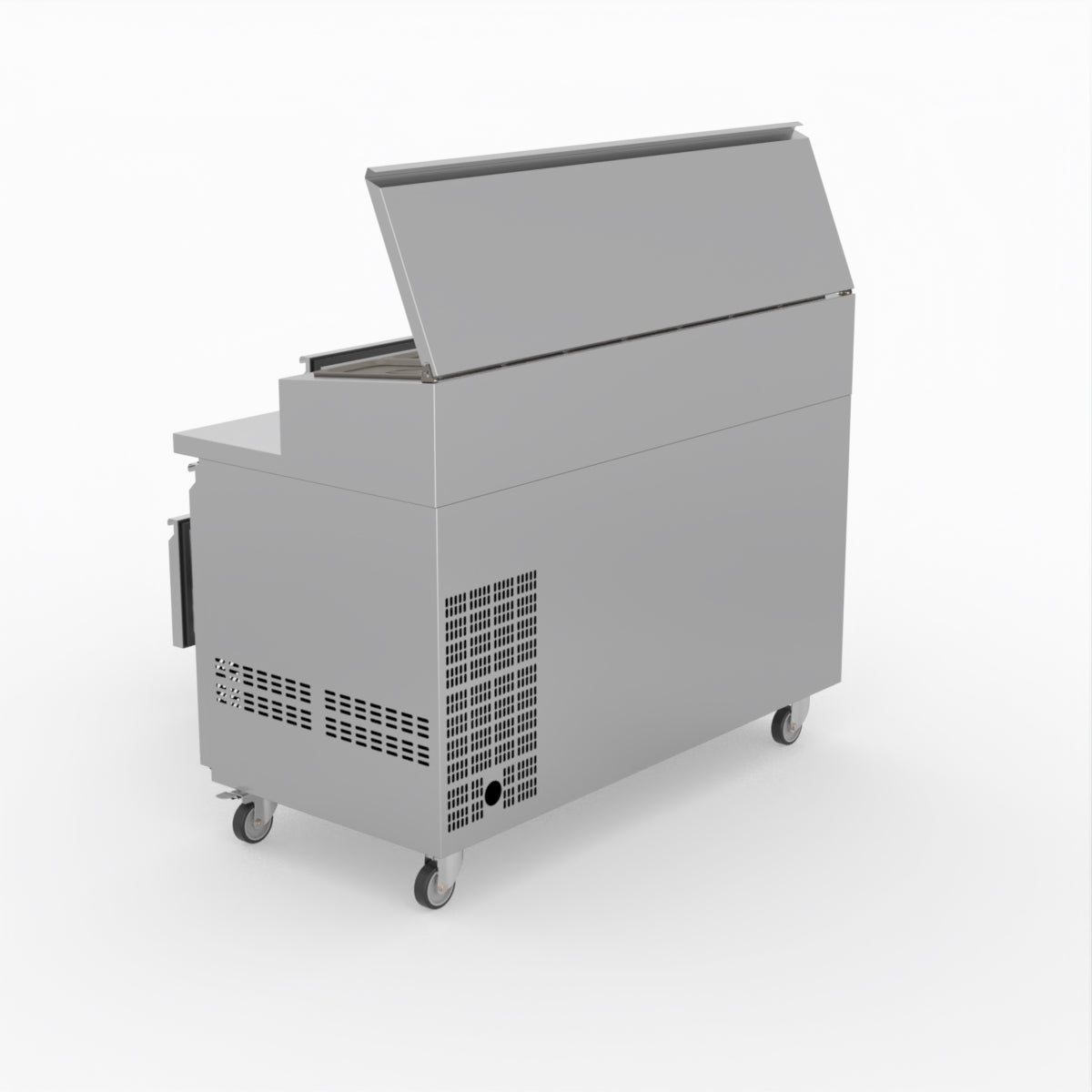 FED-X S/S Four Drawer Sandwich Counter XSS7C13S2V-4D