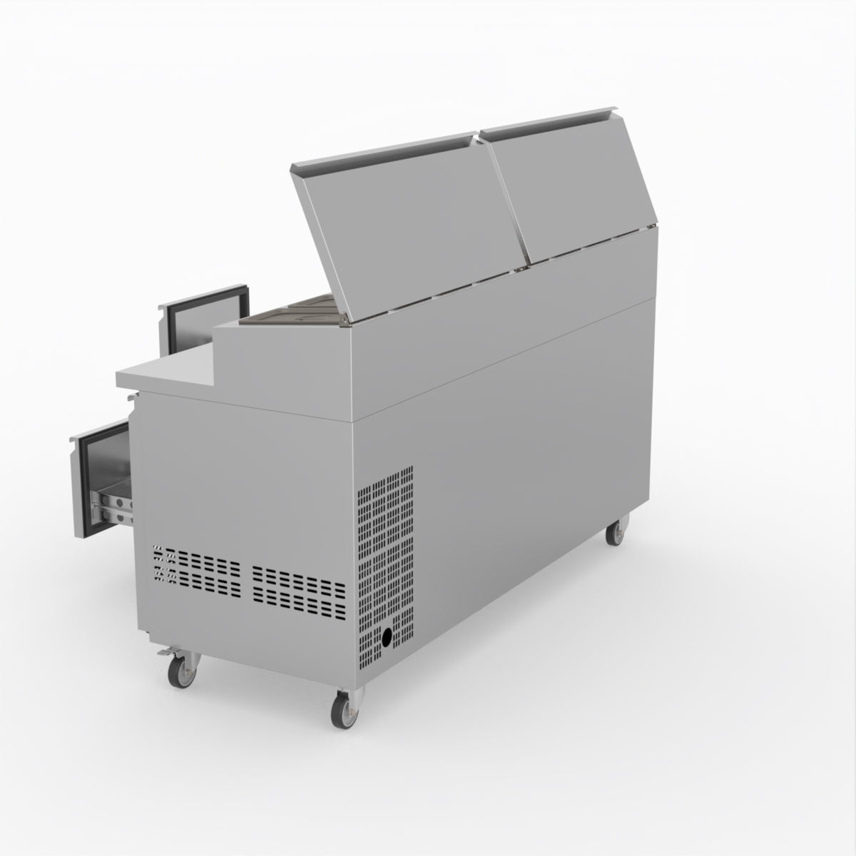 FED-X Six Drawer Salad Prep Fridge XSS7C18S3V-6D