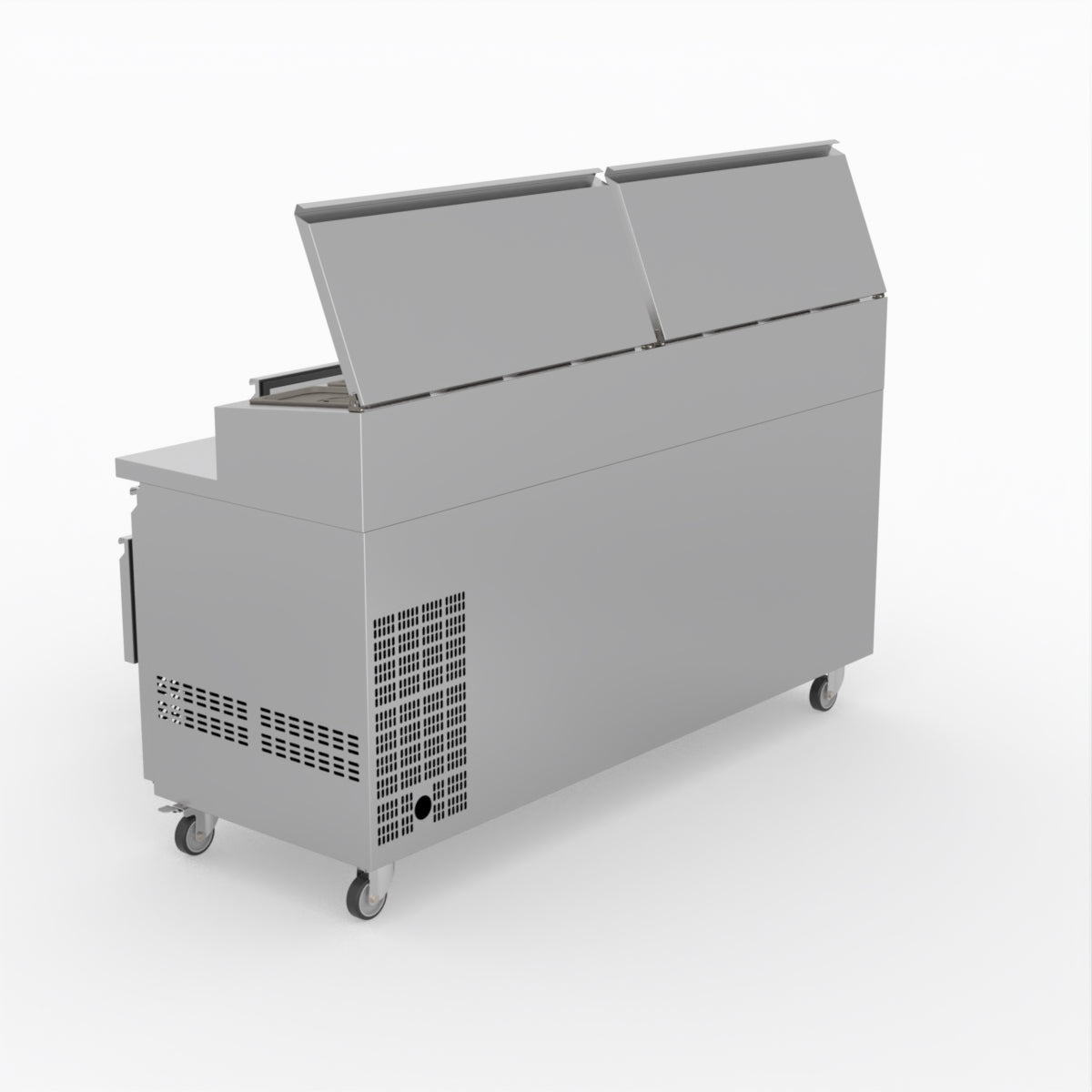 FED-X Six Drawer Salad Prep Fridge XSS7C18S3V-6D