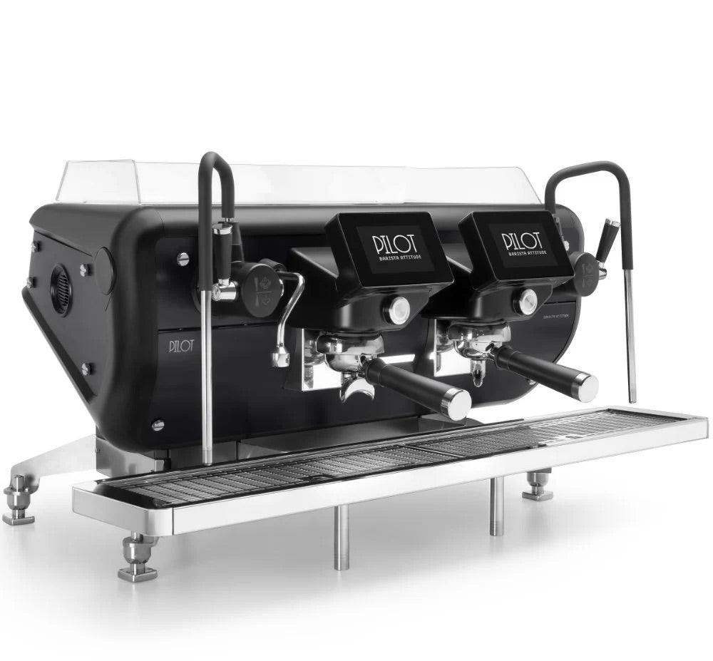 Barista Attitude Pilot - - 2 Group Commercial Espresso Machine - Commercial - Black