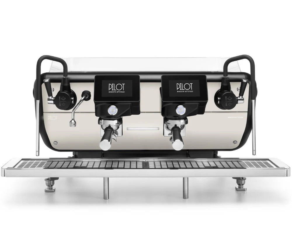 Barista Attitude Pilot - - 2 Group Commercial Espresso Machine - Commercial - White