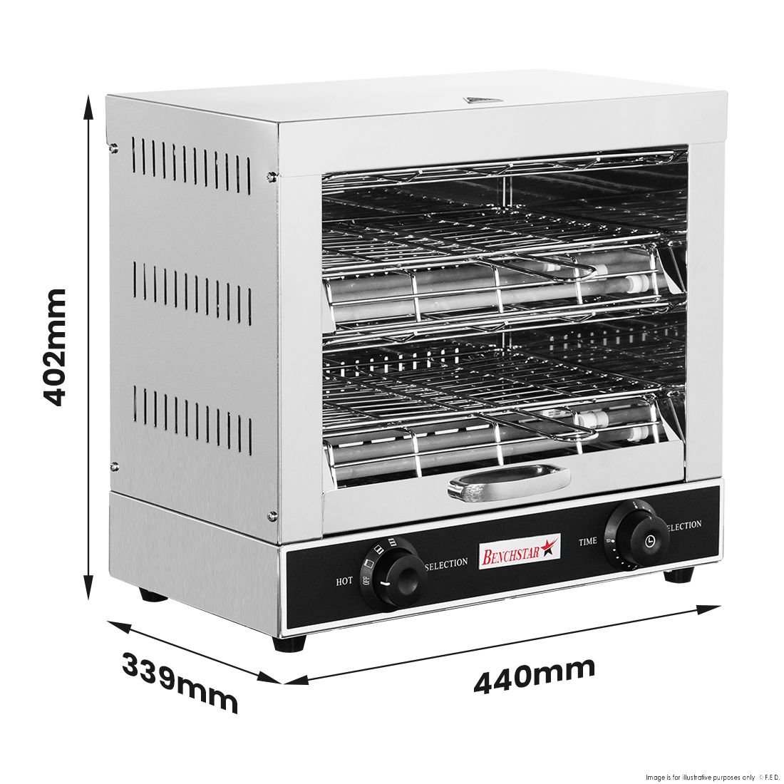 Benchstar Toaster / Griller Salamander AT-360BE