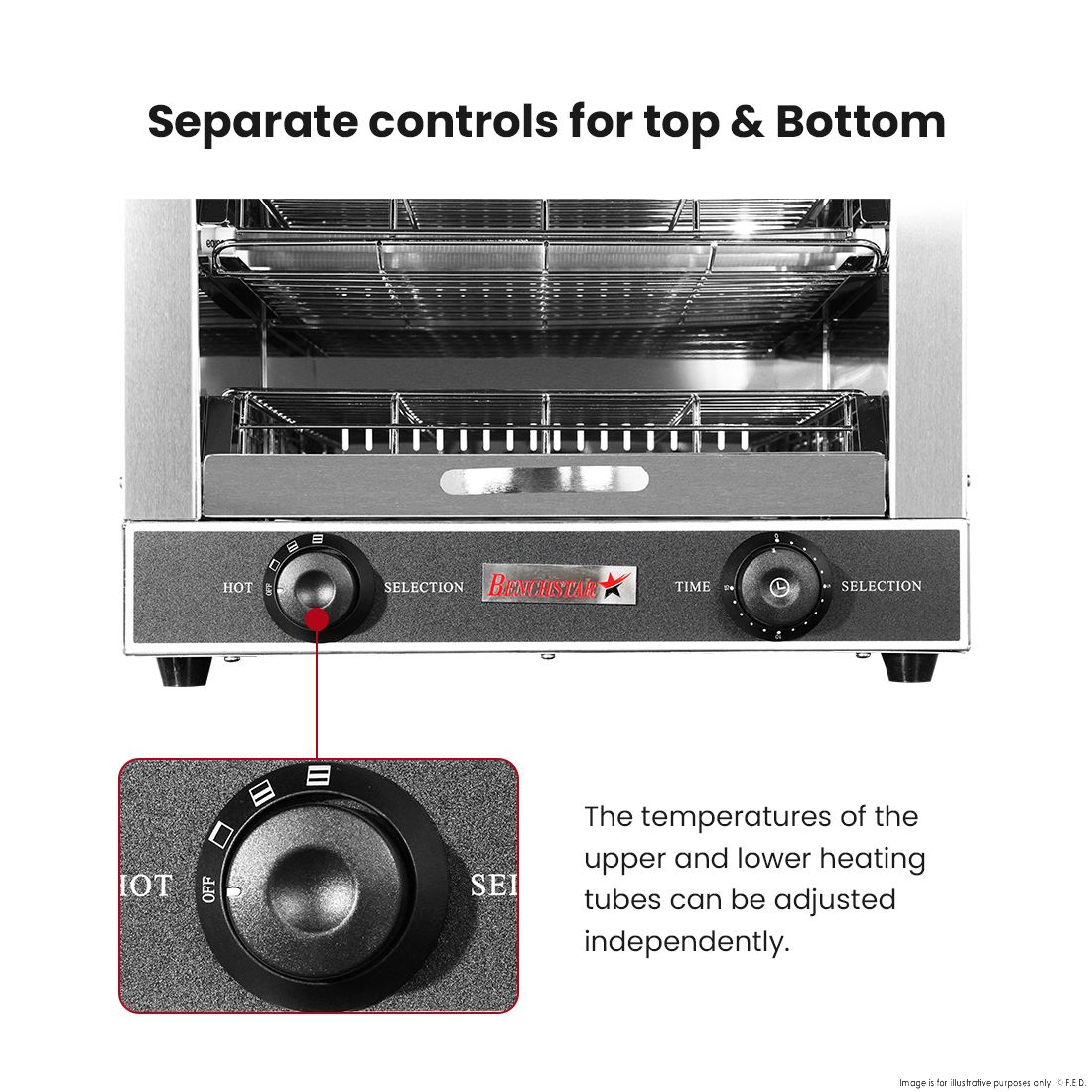 Benchstar Toaster / Griller Salamander AT-360BE