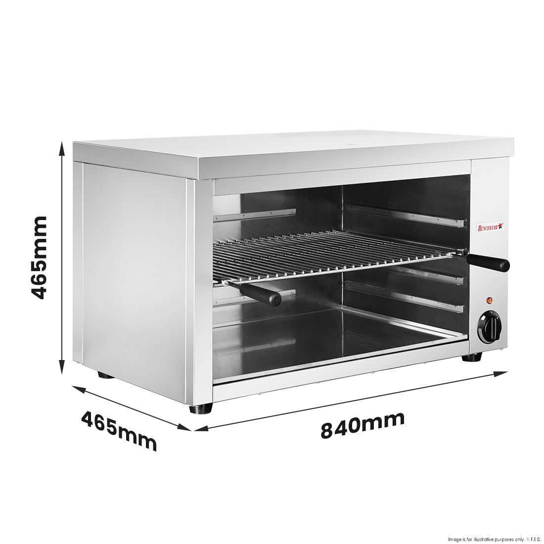Benchstar Benchstar Toaster Griller Salamander AT-937E
