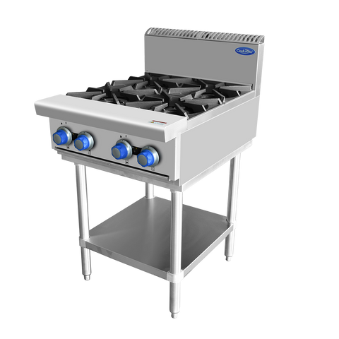 Cookrite 112Mj/h 4 Burner Cook Top NG AT80G4B-F-NG