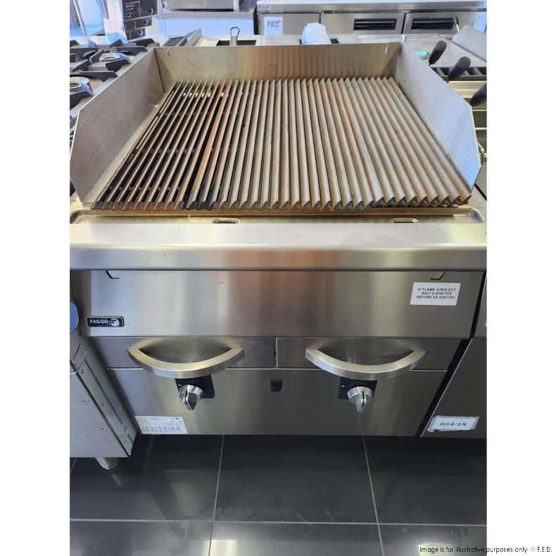CLEARANCE - Fagor Kore 900 Series LPG Chargrill B-G9101LPG-QLD8