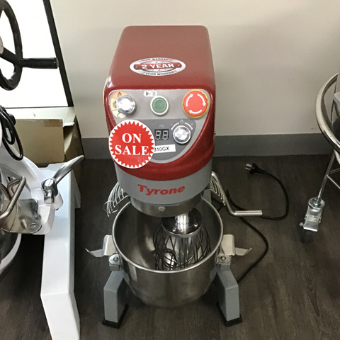 CLEARANCE - Tyrone Heavy Duty Planetary Mixer 10L - B10GX-VIC1002