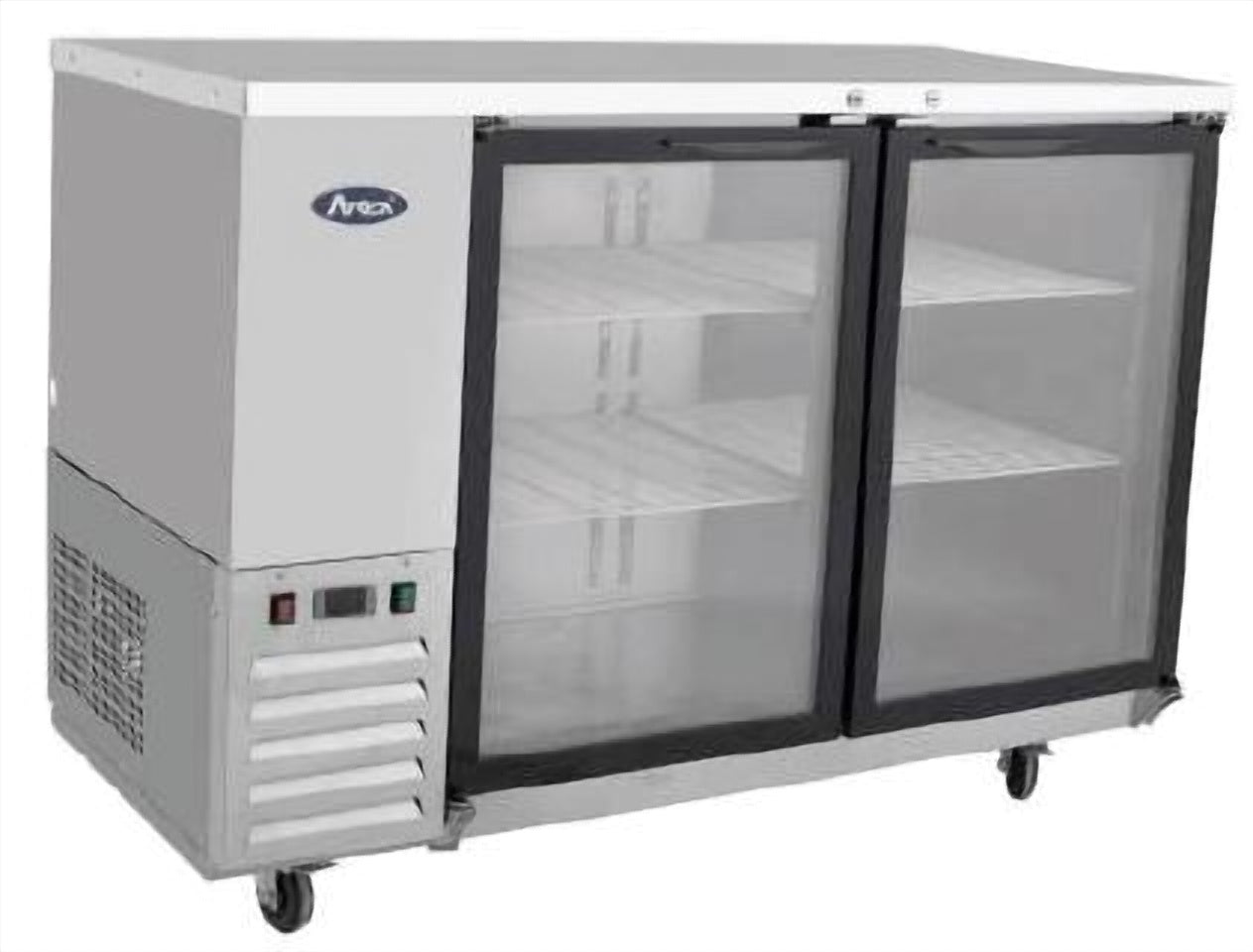 2 Door Bar Fridges 1220mm | Atosa | MBB48G
