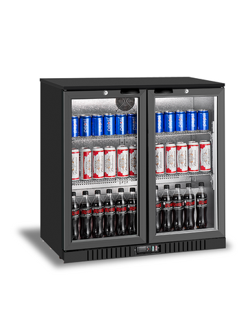 2 Door Bar Fridges Swing Door | Atosa | BB-208HEC
