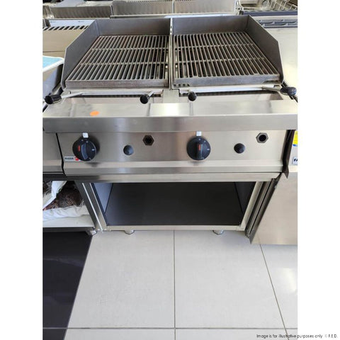 CLEARANCE - Fagor 700 Series Gas Charcoal 2 Grid Grill BG7-10-QLD7