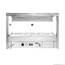 Bonvue Square Countertop Wet And Dry Bain Marie BM11SC
