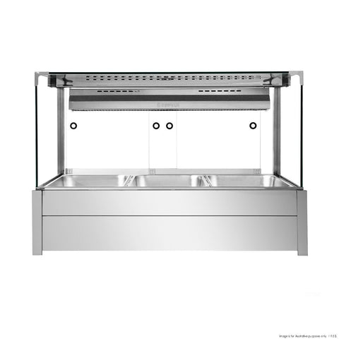 Bonvue Square Countertop Wet And Dry Bain Marie BM11SC