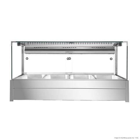 Bonvue Square Countertop Wet And Dry Bain Marie BM14SC