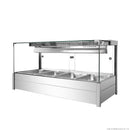 Bonvue Square Countertop Wet And Dry Bain Marie BM14SC