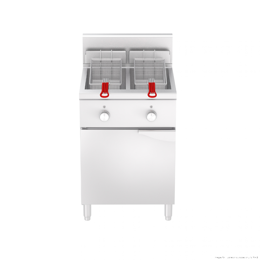Brenner Volt 800 Series 2 x 25L Twin Tank Induction Deep Fryer - BREE8-600IFD