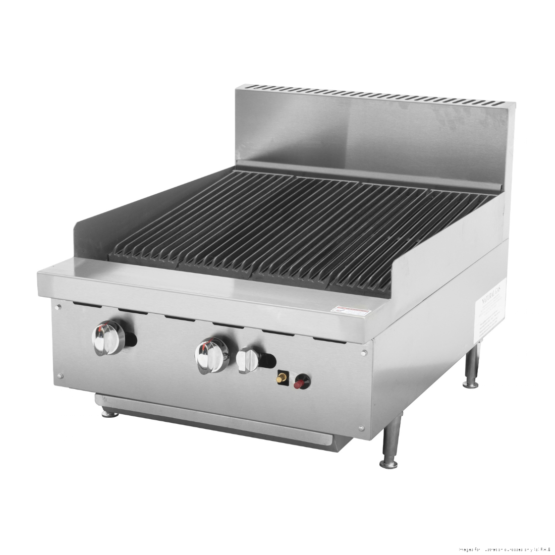 Brenner Forge 800 Series 2 Burner Char Grill Top LPG - BREG8C-600L