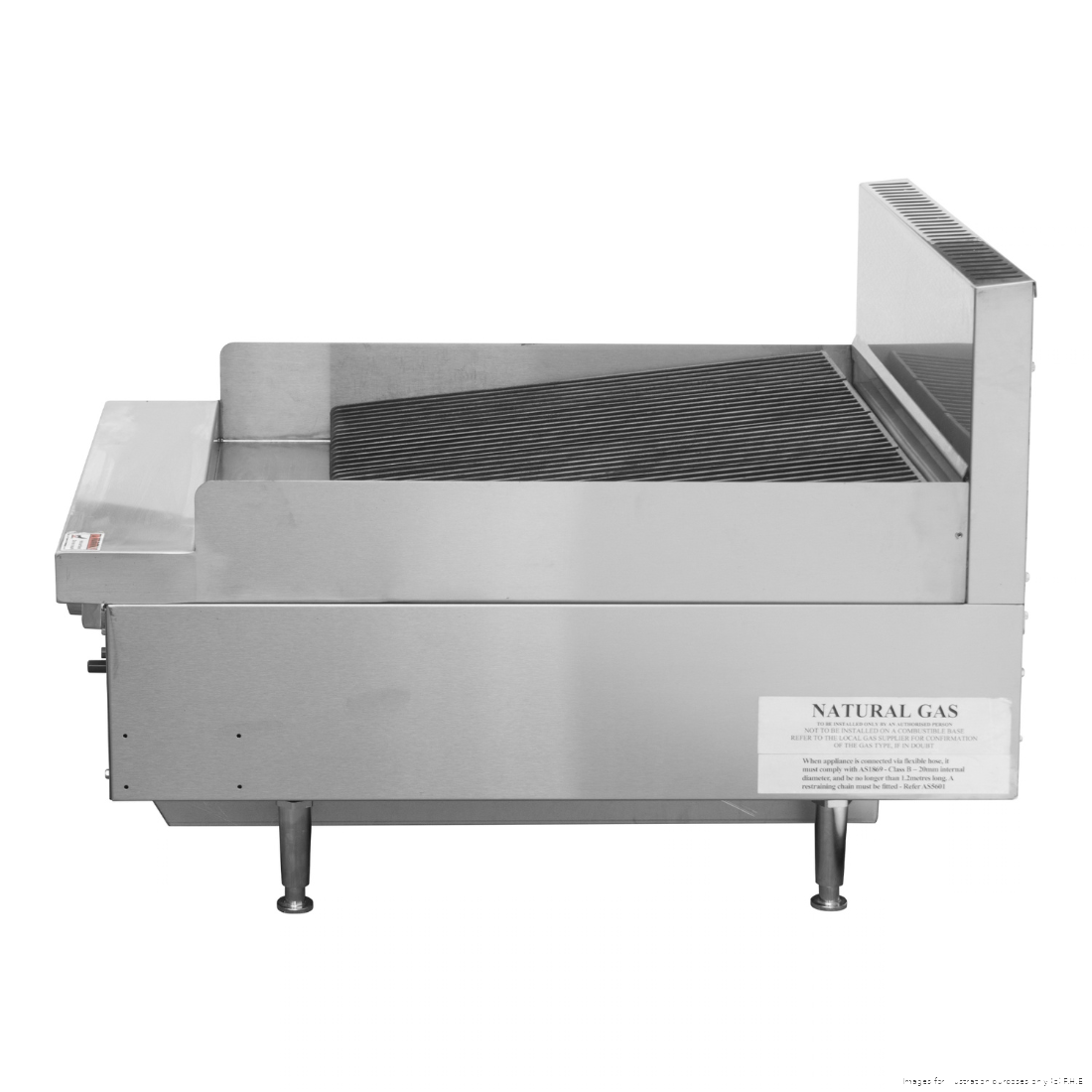 Brenner Forge 800 Series 2 Burner Char Grill Top NG - BREG8C-600N