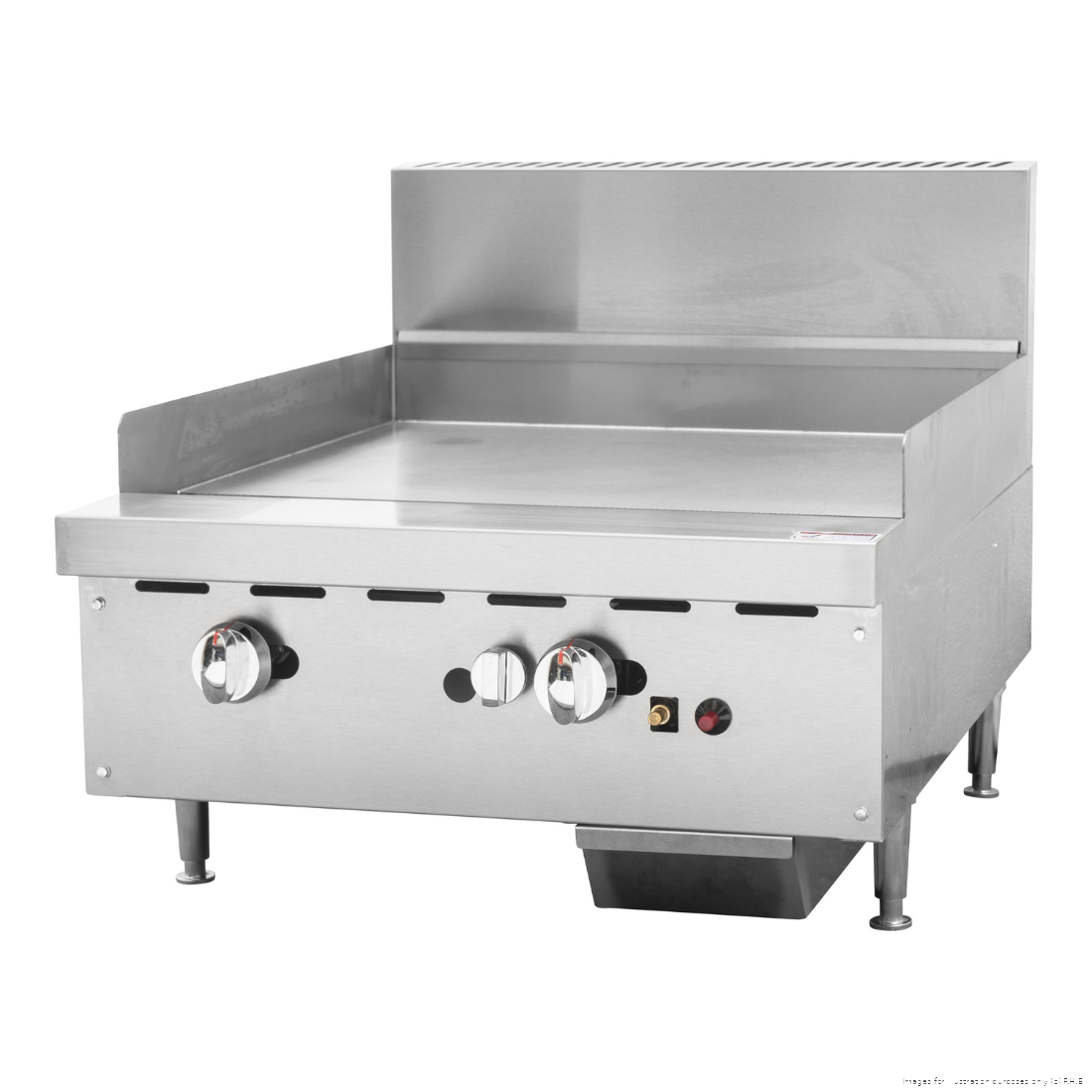 BRENNER Forge 800 Series Bench Top Gas Griddle LPG with 2 burners - BREG8G-600L