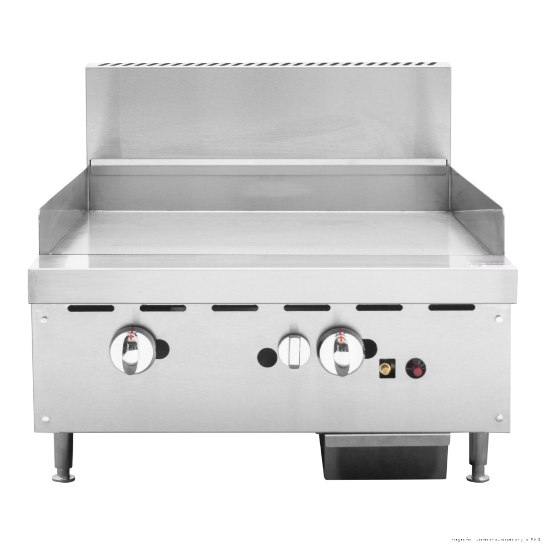 BRENNER Forge 800 Series Bench Top Gas Griddle NG with 2 burners - BREG8G-600N