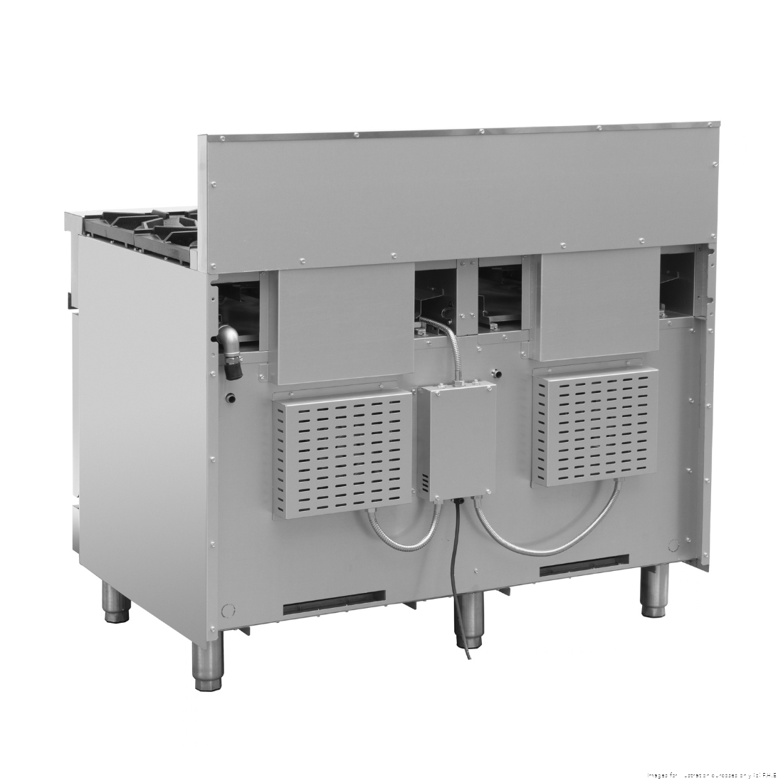 Brenner Forge 800 Series 8 Burner Gas Range with double Fan Forced Oven NG - BREG8RO-1200N