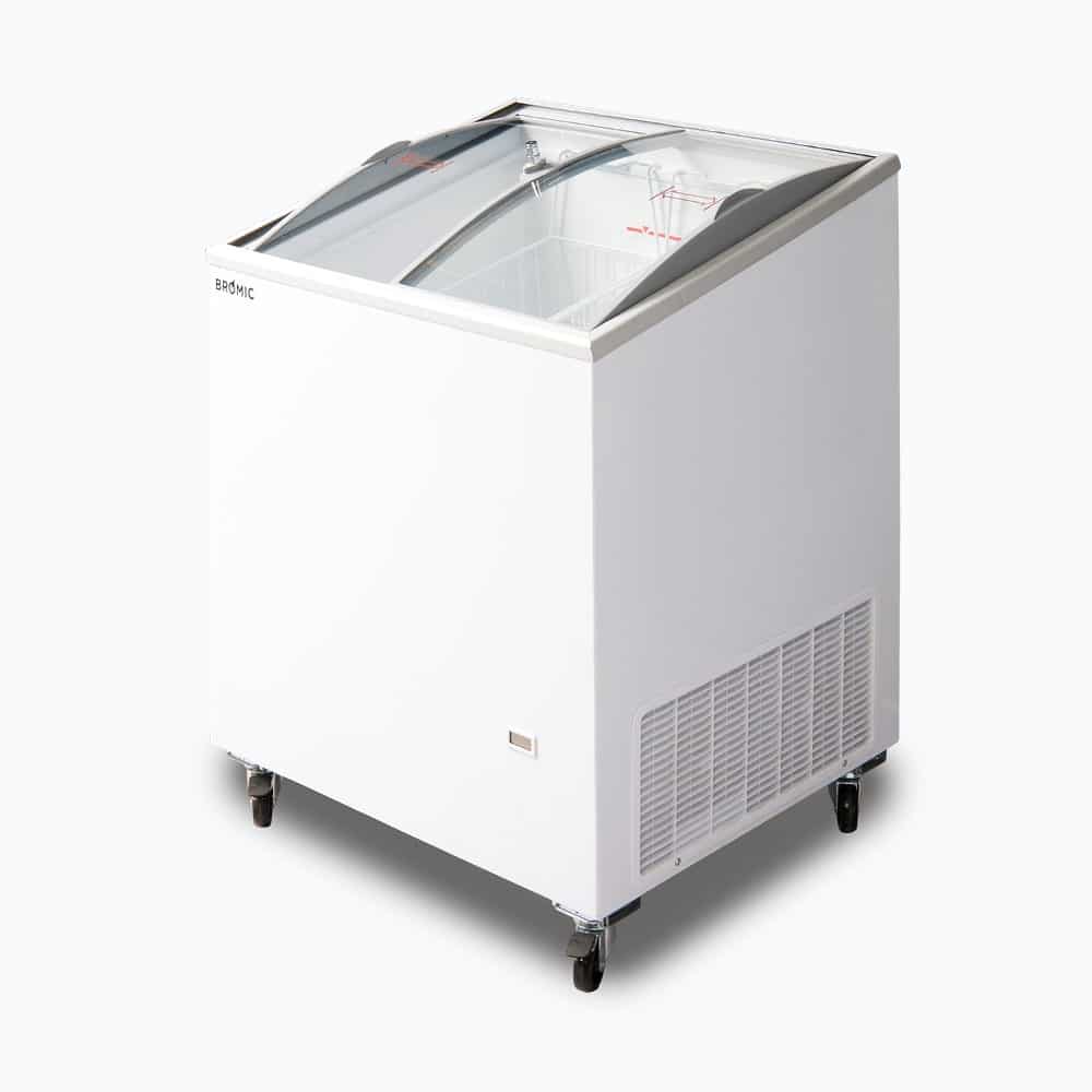 Bromic Display Chest Freezer - 176L - Curved Glass Top CF0200ATCG-NR