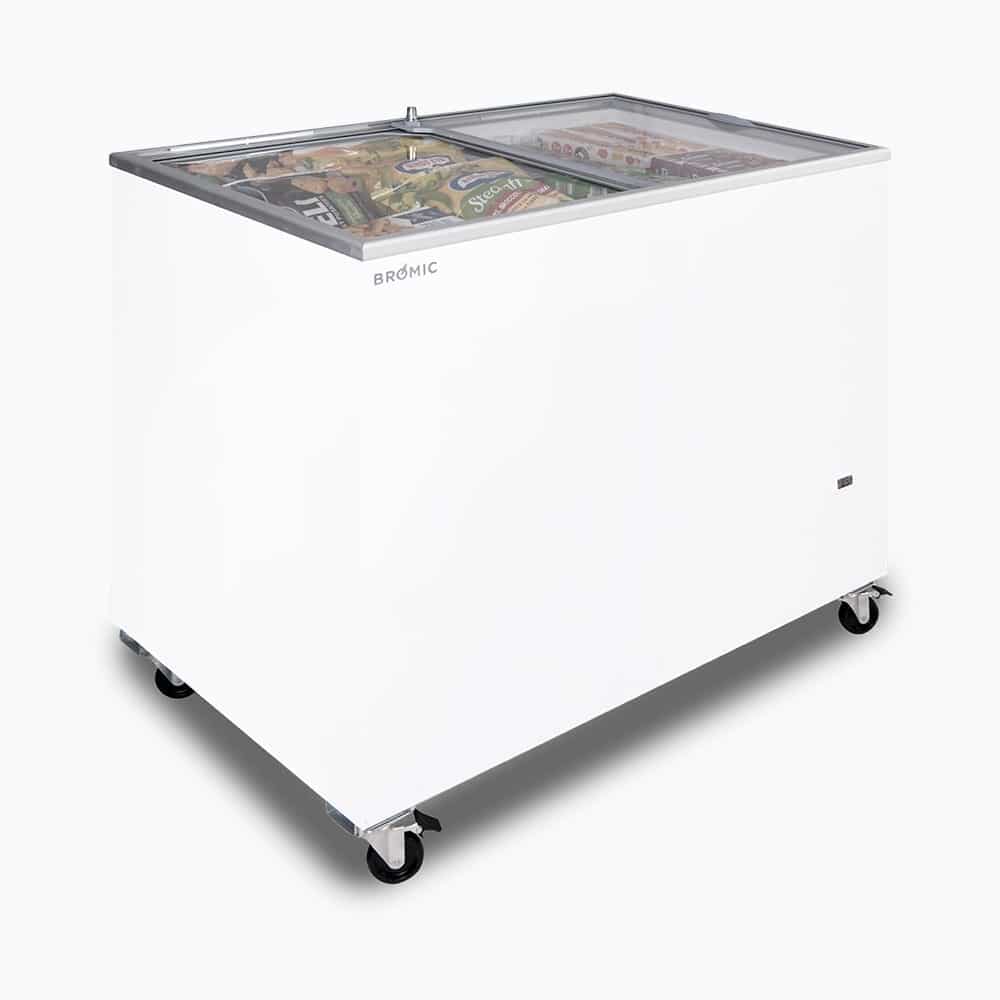 Bromic Display Chest Freezer - 296L - Flat Glass Top CF0300FTFG-NR