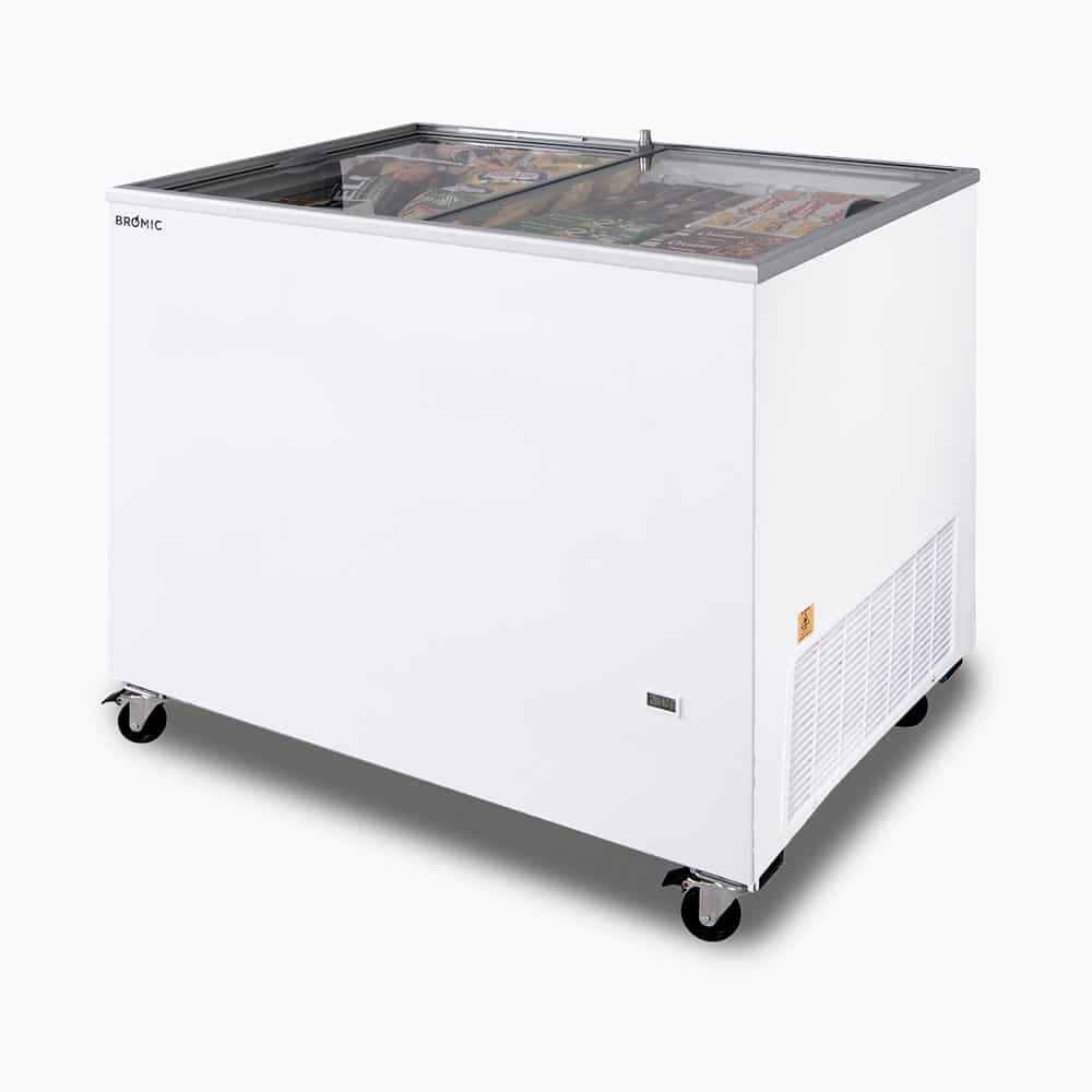 Bromic Display Chest Freezer - 296L - Flat Glass Top CF0300FTFG-NR