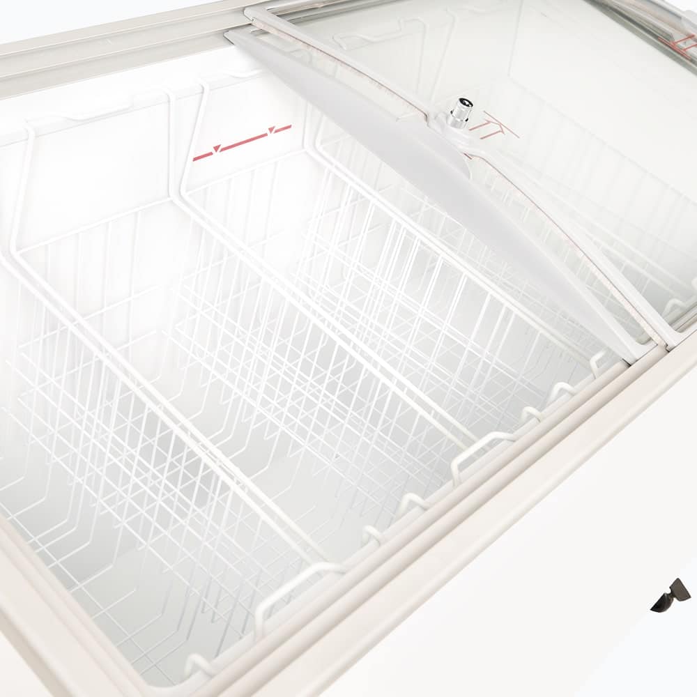Bromic Display Chest Freezer - 352L - Curved Glass Top CF0400ATCG-NR