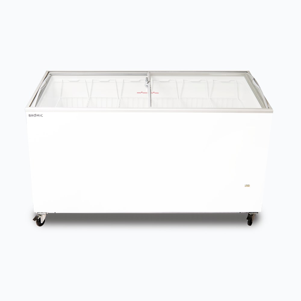 Bromic Display Chest Freezer - 427L - Curved Glass Top CF0500ATCG-NR